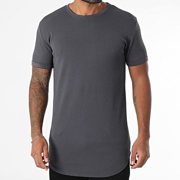 Frilivin - Camiseta oversize gris antracita