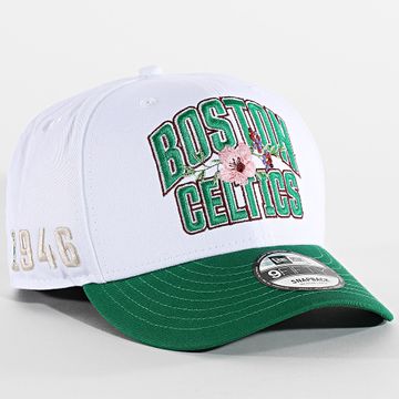 New Era - Gorra Boston Celtics Wordmark 9Fifty 60595288 Blanco Verde