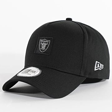 New Era - Gorra con parche metálico de los Oakland Raiders 60580709 Negro
