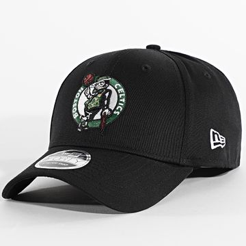 New Era - Gorra 9Forty Stretch Snap de los Boston Celtics 60595177 Negro