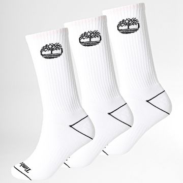Timberland - Calcetines Bajos Acolchados 3 Pares Blanco