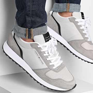 Tommy Hilfiger - New Runner Eva Mix 5465 Zapatillas Whisper Grises