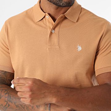 US Polo ASSN - Polo Manga Corta US197001-0000147 Camel