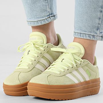 Adidas Performance - Zapatillas Mujer VL Court Bold JI1784 Ice Yellow Off White Lucid Lemon