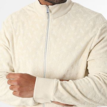 BOSS - Chaqueta con cremallera Siza 08 50537124 Beige