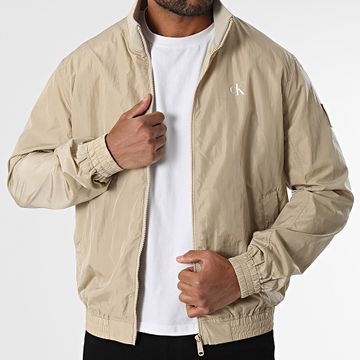 Calvin Klein - 7373 Chaqueta con cremallera beige