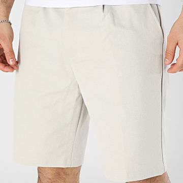 Frilivin - 406 Pantalones cortos chinos beige
