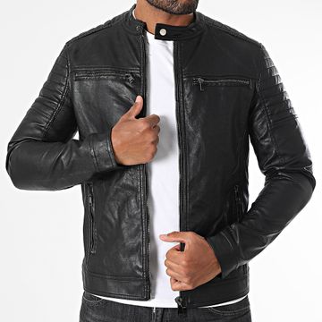 Frilivin - Cazadora Biker Negra