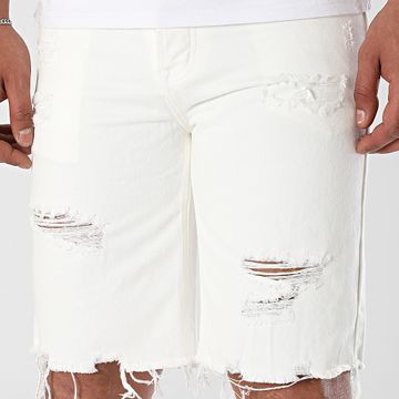 Frilivin - 425 Jean Shorts Blanco