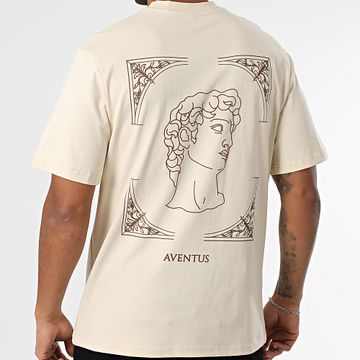 KZR - Camiseta oversize beige