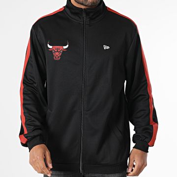 New Era - Sudadera con cremallera Chicago Bulls 60596474 Negro