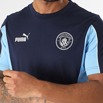 Puma - Camiseta Manchester City Archive 779130 Azul marino claro