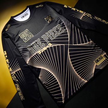 One Piece - Jersey de manga larga Collector One Piece Negro Oro