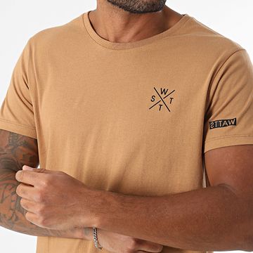 Watts - Camiseta oversize 1WATTS01 Camel