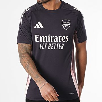 Adidas Performance - Camiseta a rayas Arsenal JF2915 Morado oscuro