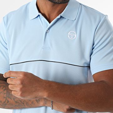 Sergio Tacchini - Polo de manga corta Deriva 41014 Azul claro