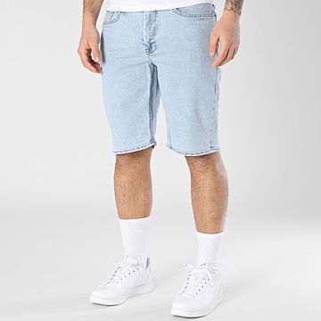 Blend - Pantalones cortos vaqueros slim 20717876 Lavado azul