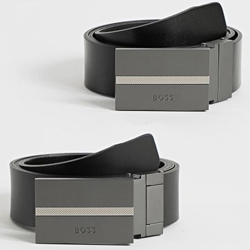BOSS - Cinturón reversible Osgar 50537111 Negro