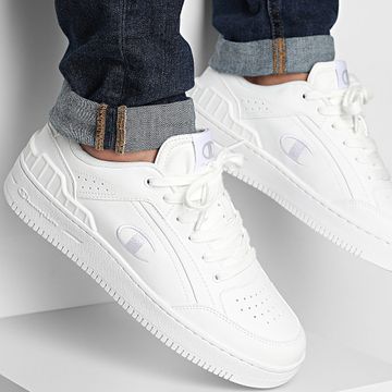 Champion - Zapatillas Turbo 500 Low Cut S22357 Triple Blanco