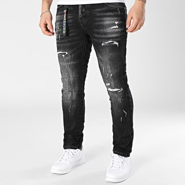 MTX - Vaqueros negros Slim 800