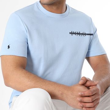Polo Ralph Lauren - Camiseta oversize Logo Azul Claro