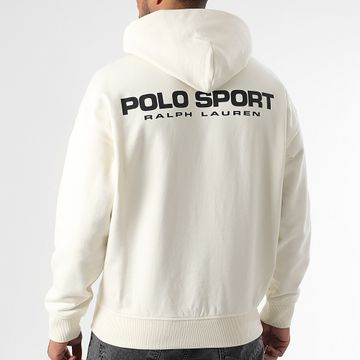 Polo Sport Ralph Lauren - Sudadera con capucha y logotipo beige