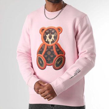 Teddy Yacht Club - Crewneck Premium Lthr Sweat Rosa