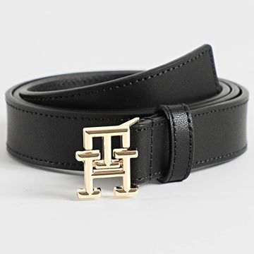 Tommy Hilfiger - Cinturón Logo Mujer 7248 Negro Oro