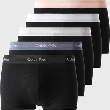 Calvin Klein - Juego de 5 calzoncillos bóxer NB2734A Negro