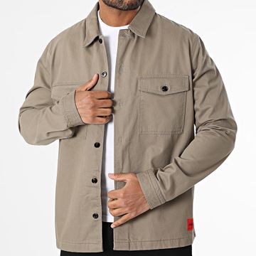 HUGO - Sobrecamisa Enalu 50468744 Verde caqui