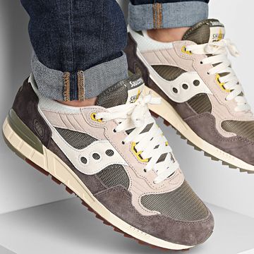 Saucony - Zapatillas Shadow 5000 Verde Blanco roto