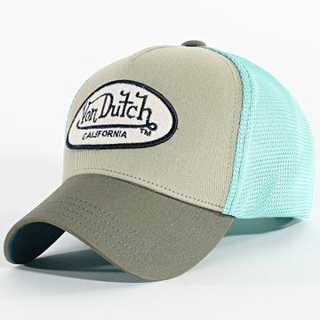 Von Dutch - Gorra Trucker Terry 03 Caqui Verde Turquesa Azul