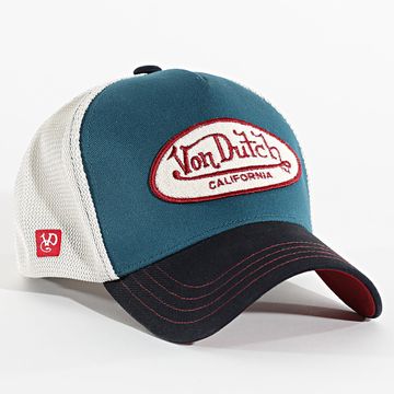 Von Dutch - Gorra Trucker Terry 06 Duck Azul Marino Beige