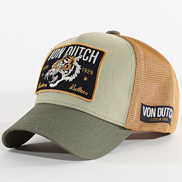 Von Dutch - Gorra Trucker Wild Caqui Verde Camel