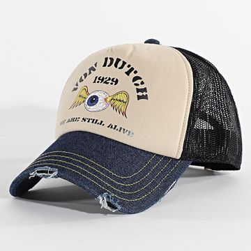 Von Dutch - Trucker Crew 20 Beige Negro Azul Denim Cap