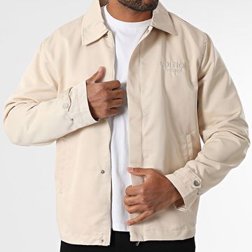 Ikao - Chaqueta beige con cremallera