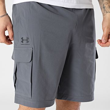 Under Armour - Pantalones cortos Vibe Woven Cargo 1386560 Gris carbón