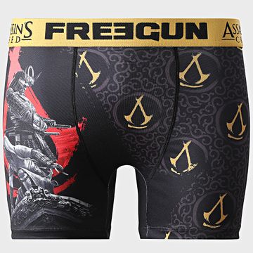 Freegun - Assassin's Creed Boxer Negro Rojo Oro