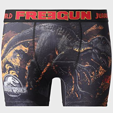 Freegun - Jurassic World Calzoncillos Negro Naranja