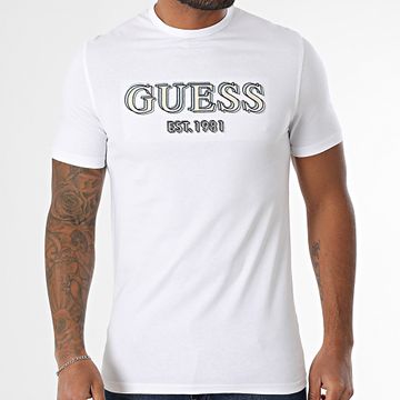 Guess - Slim Tee M5GI07-I3Z14 Blanco