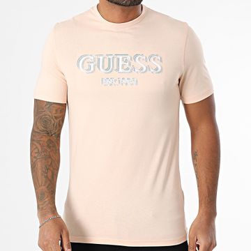 Guess - Slim Tee M5GI07-I3Z14 Salmón