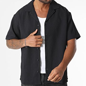 Jack And Jones - Massimo Resort Camisa Manga Corta Negro