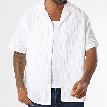 Jack And Jones - Massimo Resort Camisa Manga Corta Blanca