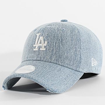 New Era - Denim ácido para mujer Gorra 9Twenty LA 60595376 Denim azul