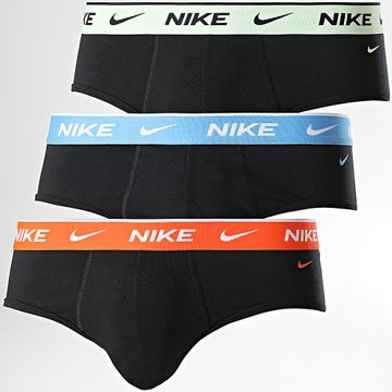 Nike - Algodón diario Stretch 3-pack KE1006 Negro