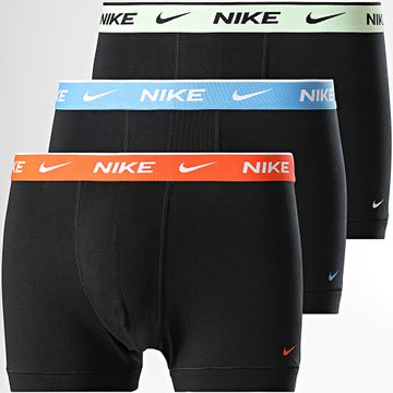 Nike - Juego de 3 calzoncillos bóxer KE1008 Negro