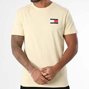Tommy Jeans - Essential Flag Slim Tee Shirt 0740 Amarillo