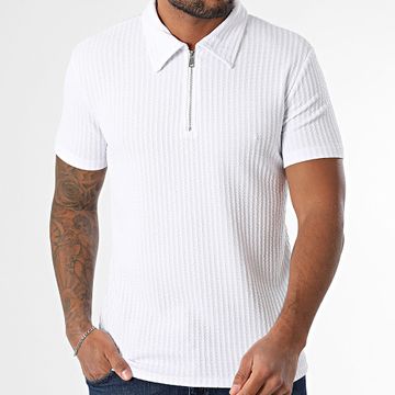 Uniplay - Polo Manga Corta Rayas 182 Blanco