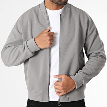 Uniplay - 179 Chaqueta gris con cremallera