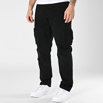 John H - Pantalones Cargo 101 Negro